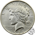 USA, 1 dolar, 1922 D