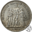 Francja, 5 franków, 1877 A