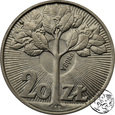 PRL, 20 złotych, 1973, Kwitnące Drzewo PRÓBA 
