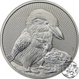Australia, 2 dolary, 2020, kookaburra, 2 uncje srebra