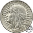 II RP, 5 złotych, 1933, głowa kobiety