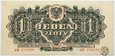 Polska, 1 złoty, 1944 AM, obowiązkowym