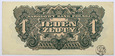 Polska, 1 złoty, 1944 AM, obowiązkowym