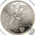 III RP, 20 złotych, 1998, 100-lecie Polonu i Radu, PCGS PR 68