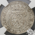 Niemcy, 4 szelągi, 1705 BH, Schleswig Holstein Gottorp, NGC MS 63