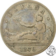 Hiszpania, 2 pesety, 1870