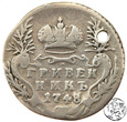 Rosja, 1 griwiennik, 1748