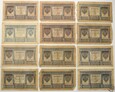 Rosja, LOT banknotów, 28 x 1 rubel, 1898