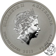 Australia, 50 centow, 2013, Rok Węża, 1/2 uncji, kolorowana