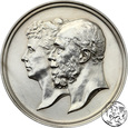 Prusy, Brandenburgia, medal jubileuszowy, srebrne gody, 1873-1898