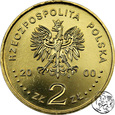 III RP, 2 złote, 2000, 1000-lecie Wrocławia