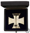 Niemcy, krzyż żelazny (EK), 1914, I klasa, syg. H.B.G, pudełko 