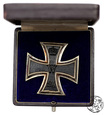 Niemcy, krzyż żelazny (EK), 1914, I klasa, syg. H.B.G, pudełko 