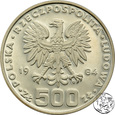 PRL, 500 złotych, 1984, Łabędź