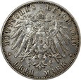 Niemcy, Hamburg, 3 marki, 1910 J