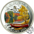 Kanada, 20 dolarów, 2013, Jesień, uncja