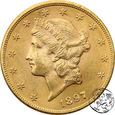 USA, 20 dolarów, 1897 