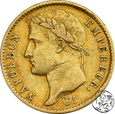 Francja, 20 franków, 1807 A - Wieniec