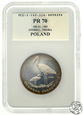 PRL, 100 złotych, 1982, Bociany PRÓBA - PCG PR 70