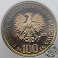 PRL, 100 złotych, 1982, Bociany PRÓBA - PCG PR 70