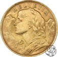 Szwajcaria, 20 franków, 1947 LB @