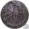 Rosja, 5 kopiejek, 1792 EM