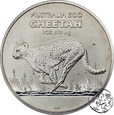 Australia, 1 dolar, 2021, Gepard, uncja srebra