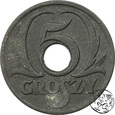 GG, 5 groszy, 1939