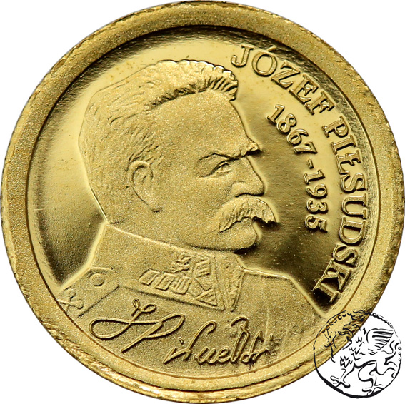 NMS, Niue, 2 1/2 dolara, 2018, Józef Piłsudski