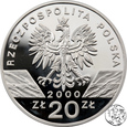 III RP, 20 złotych, 2000, Dudek