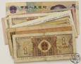 Chiny, LOT banknotów -19 szt