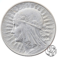 II RP, 5 złotych, 1933, głowa kobiety