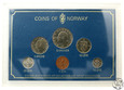 Norwegia, korony, 1980, set