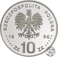 III RP, 10 złotych, 1996, Mazurek Dąbrowskiego #