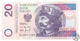 Polska, 20 złotych, 1994 EL