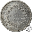 Francja, 5 franków, 1875 A