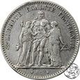 Francja, 5 franków, 1875 A