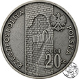 III RP, 20 złotych, 2004, Pamięci Ofiar Getta w Łodzi 