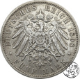 Niemcy, Wirtembergia, 5 marek 1898 F