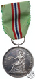 Norwegia, medal, za długą i werną służbe, 1949, Ag 866