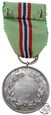 Norwegia, medal, za długą i werną służbe, 1949, Ag 866