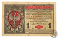 Polska, 1 marka polska, 1916, jenerał A