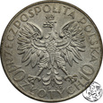 II RP, 10 złotych, 1932, głowa kobiety, ze znakiem