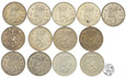 Holandia, 1 gulden 1954-1958, LOT 13 szt