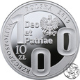 III RP, 10 złotych, 2019, 100-lecie Uniwersytetu Lubelskiego