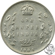 Indie Brytyjskie, 1 rupia, 1904