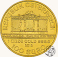 Austria, 100 euro, 2019, Filharmonicy Wiedeńscy, uncja złota,