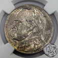 II RP, 5 złotych, 1936, Piłsudski, NGC AU 58