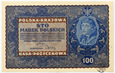 Polska, II RP, 100 marek polskich, 1919 IE Seria M