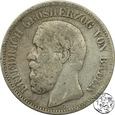 Niemcy, Badenia, 2 marki 1876 G